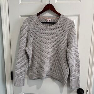 Victoria's Secret Light Gray Knit Sweater